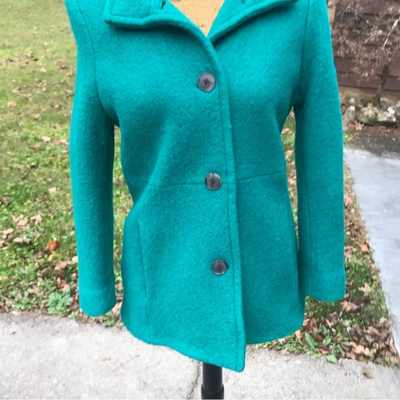 Lands Ends green coat  size 12 - Picture 5 of 13